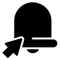 icône de glyphe d'abonnement vecteur
