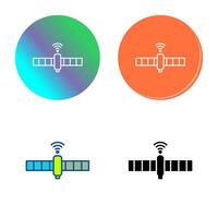 icône de vecteur satellite unique