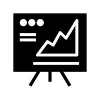 affaires analytique icône vecteur. Les données une analyse illustration signe. Les données science symbole. profit graphique logo. vecteur