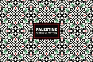 palestinien broderie modèle Contexte. génial pour présentations et diapositives. vecteur déposer.