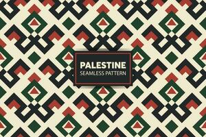 Facile palestinien broderie modèle Contexte. génial pour présentations et diapositives. vecteur déposer.