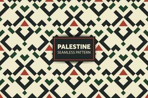 Facile palestinien broderie modèle Contexte. génial pour présentations et diapositives. vecteur déposer.