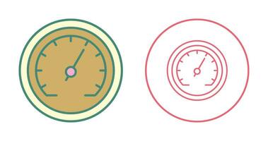 icône de vecteur de compteur de vitesse