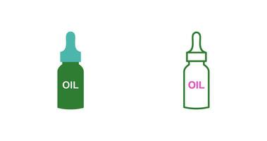 icône de vecteur d'huile