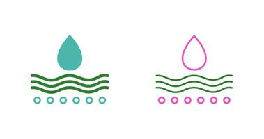 icône de vecteur d'humidité