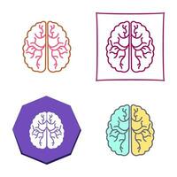 icône de vecteur de cerveau