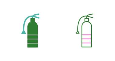 icône de vecteur d'extincteur unique