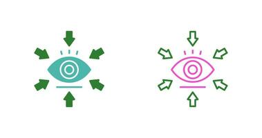 icône de vecteur de visualisation