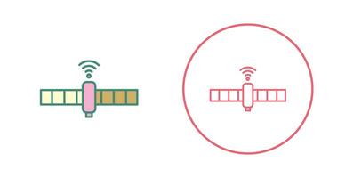 icône de vecteur satellite unique