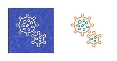 icône de vecteur de virus