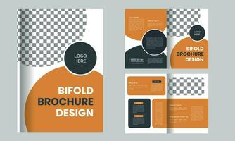 vecteur affaires entreprise bifold brochure modèle conception.