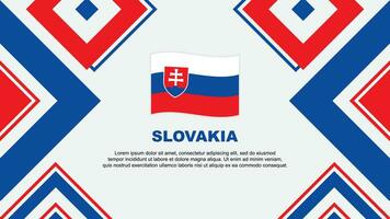 la slovaquie drapeau abstrait Contexte conception modèle. la slovaquie indépendance journée bannière fond d'écran vecteur illustration. la slovaquie indépendance journée