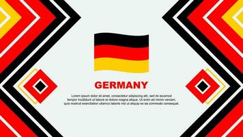 Allemagne drapeau abstrait Contexte conception modèle. Allemagne indépendance journée bannière fond d'écran vecteur illustration. Allemagne conception