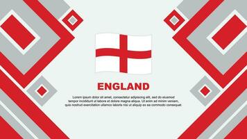 Angleterre drapeau abstrait Contexte conception modèle. Angleterre indépendance journée bannière fond d'écran vecteur illustration. Angleterre dessin animé