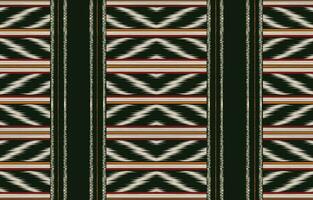 ethnique abstrait ikat art. aztèque ornement imprimer. géométrique ethnique modèle sans couture Couleur Oriental. conception pour Contexte ,rideau, tapis, fond d'écran, vêtements, emballage, batique, vecteur illustration.