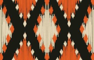 ethnique abstrait ikat art. aztèque ornement imprimer. géométrique ethnique modèle sans couture Couleur Oriental. conception pour Contexte ,rideau, tapis, fond d'écran, vêtements, emballage, batique, vecteur illustration.