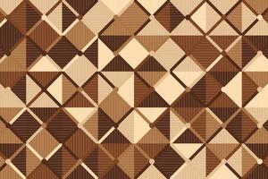 bois texture abstrait modèle diamant formes Contexte avec géométrique lignes vecteur conception