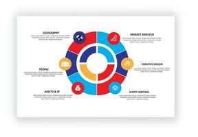 infographie conception avec vecteur