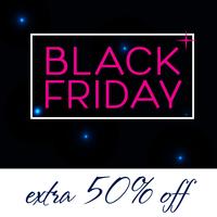 Black Friday Sale Poster design vecteur