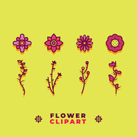 Fleur Clipart Vecteur