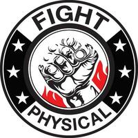 bats toi physique martial les arts Jiu Jitsu logo conception vecteur modèle