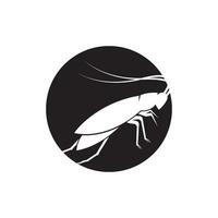 cafard icône, vecteur illustration logo conception