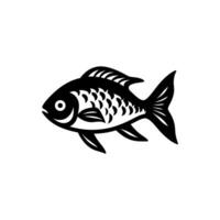 poisson perroquet icône sur blanc Contexte - Facile vecteur illustration