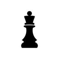échecs icône sur blanc Contexte - Facile vecteur illustration