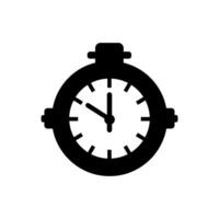 chronomètre icône sur blanc Contexte - Facile vecteur illustration