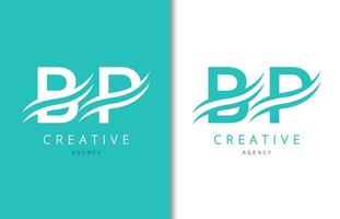 pb lettre logo conception avec Contexte et Créatif entreprise logo. moderne caractères mode conception. vecteur illustration