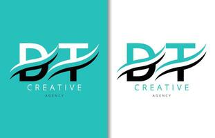 ré t lettre logo conception avec Contexte et Créatif entreprise logo. moderne caractères mode conception. vecteur illustration