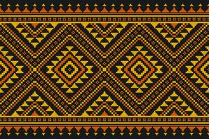 tapis motif tribal art. motif géométrique sans couture ethnique traditionnel. style américain, mexicain. vecteur