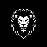 Lion - minimaliste et plat logo - vecteur illustration