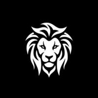 Lion - minimaliste et plat logo - vecteur illustration