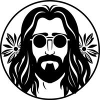 hippie - haute qualité vecteur logo - vecteur illustration idéal pour T-shirt graphique