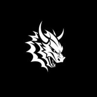 dragon, minimaliste et Facile silhouette - vecteur illustration