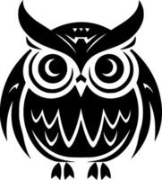 hibou - haute qualité vecteur logo - vecteur illustration idéal pour T-shirt graphique