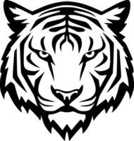 tigre - minimaliste et plat logo - vecteur illustration