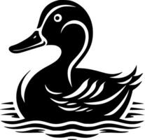 canard - minimaliste et plat logo - vecteur illustration