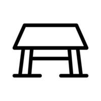 table icône vecteur symbole conception illustration