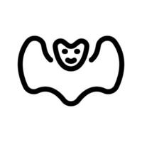chauve souris icône vecteur symbole conception illustration