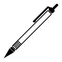 stylo icône conception vecteur