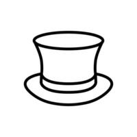 la magie chapeau icône conception vecteur modèle