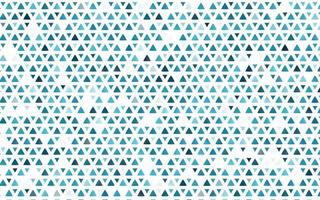 toile de fond de vecteur bleu clair avec des lignes, des triangles.