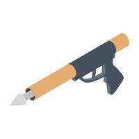 concepts d'armes à feu vecteur