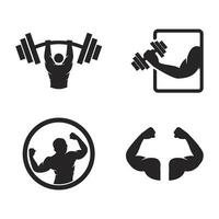 vecteur de logo de gym