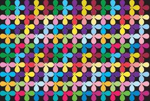 motif abstrait de couleur de formes géométriques vecteur