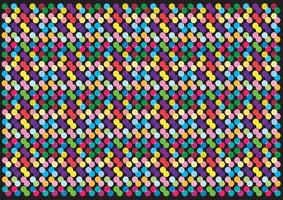 motif abstrait de couleur de formes géométriques vecteur