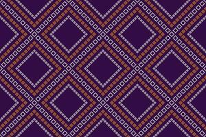 violet traverser point traditionnel ethnique modèle paisley fleur ikat Contexte abstrait aztèque africain indonésien Indien sans couture modèle pour en tissu impression tissu robe tapis rideaux et sarong vecteur