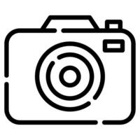 caméra icône illustration pour la toile, application, infographie vecteur